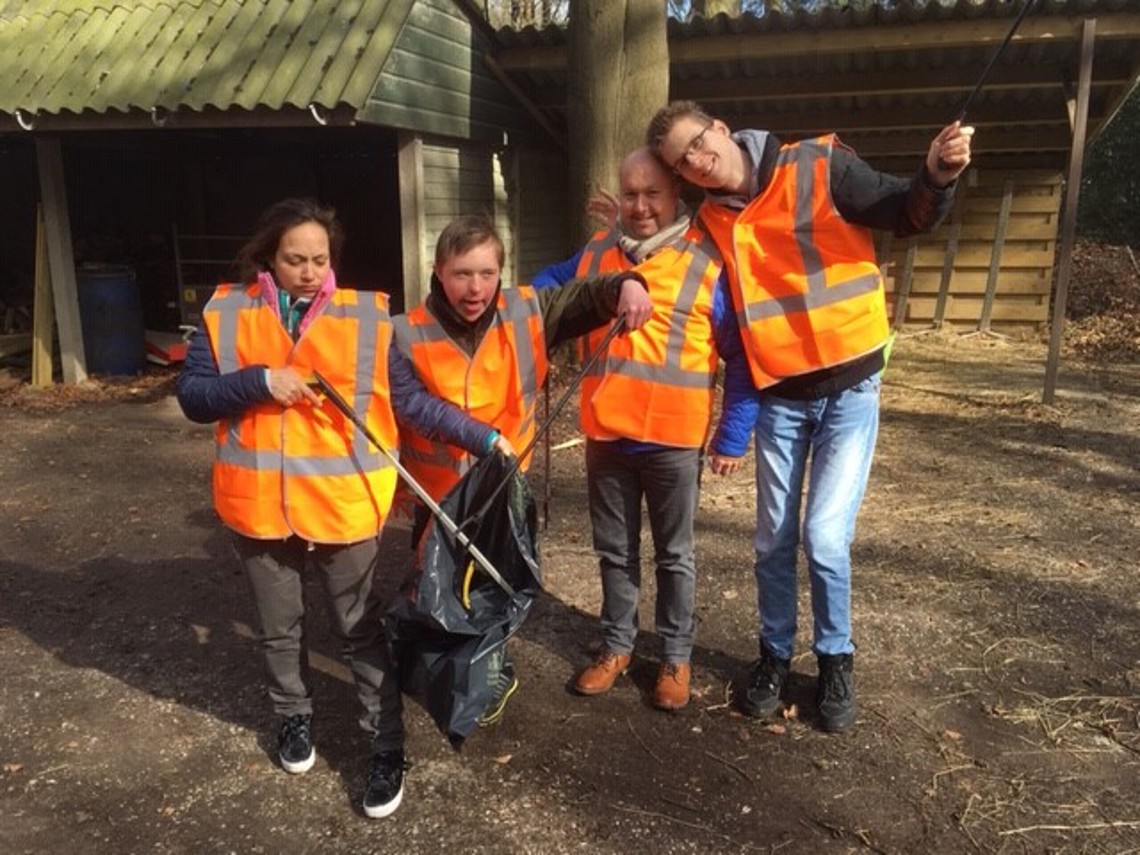 Arbeidstrainingscentrum Zideris Zwerfafval