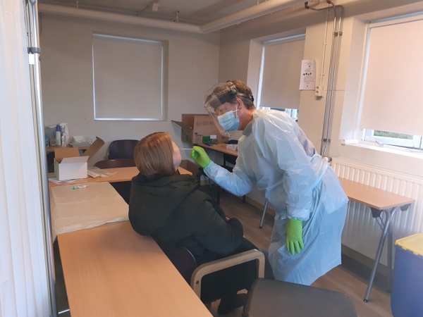 Werken In Tijden Van Corona Teststraat 1
