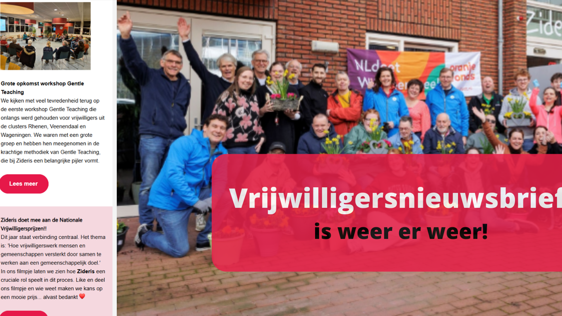 Vrijwilligersnieuwsbrief 4